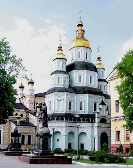 Kharkiv: the Cathedral of the Holy Protectress (1689).